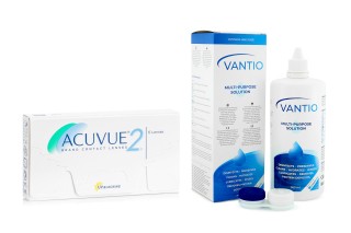 Acuvue 2 (6 leća) + Vantio Multi-Purpose 360 ml s kutijicom