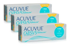Acuvue Oasys 1-Day with HydraLuxe for Astigmatism (90 leća)
