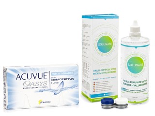 Acuvue Oasys for Astigmatism (6 leća) + Solunate Multi-Purpose 400 ml s kutijicom