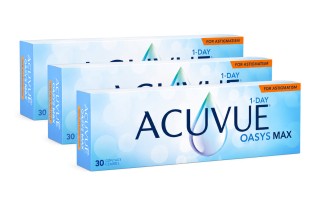 Acuvue Oasys Max 1-Day for Astigmatism (90 leća)