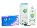 Air Optix Aqua Multifocal (6 leća) + Solunate Multi-Purpose 400 ml s kutijicom 16209