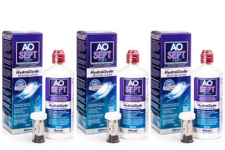AOSEPT PLUS s Hydraglyde 3 x 360 ml s kutijicama