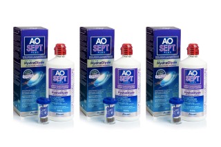 AOSEPT PLUS s Hydraglyde 3 x 360 ml s kutijicama - DE