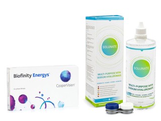 Biofinity Energys (6 leća) + Solunate Multi-Purpose 400 ml s kutijicom