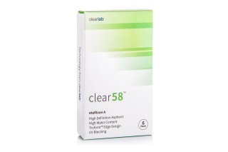 Clear 58 (6 leća)