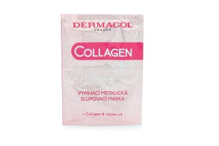 Dermacol Collagen+ zatežuća metalik peel-off maska