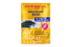 Dermacol Gold Elixir pomlađujuća maska s kavijarom