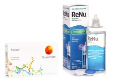 Proclear Compatibles Sphere (6 leća) + ReNu MultiPlus 360 ml s kutijicom