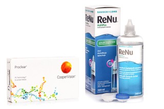 Proclear Compatibles Sphere (6 leća) + ReNu MultiPlus 360 ml s kutijicom
