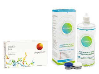 Proclear Toric (6 leća) + Solunate Multi-Purpose 400 ml s kutijicom