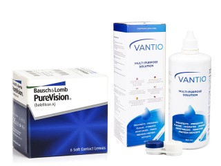 PureVision (6 leća) + Vantio Multi-Purpose 360 ml s kutijicom