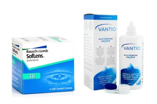 SofLens 38 (6 leća) + Vantio Multi-Purpose 360 ml s kutijicom