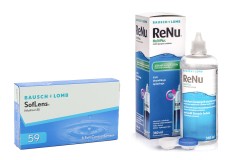 SofLens 59 (6 leća) + ReNu MultiPlus 360 ml s kutijicom