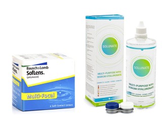 SofLens Multi-Focal (6 leća) + Solunate Multi-Purpose 400 ml s kutijicom