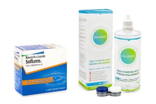 SofLens Toric (6 leća) + Solunate Multi-Purpose 400 ml s kutijicom