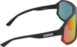 Uvex Sportstyle 237 Black Matt/Mir. Red S5330582216 42853